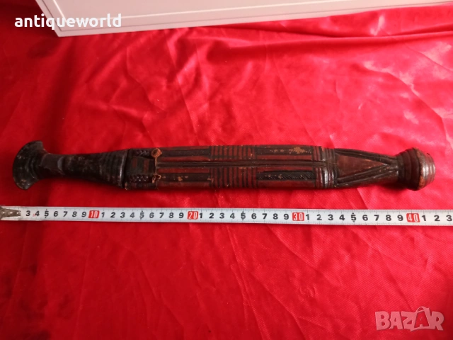 Голяма Стара ТУАРЕГСКА Кама. Острие Нож, снимка 9 - Антикварни и старинни предмети - 53041293