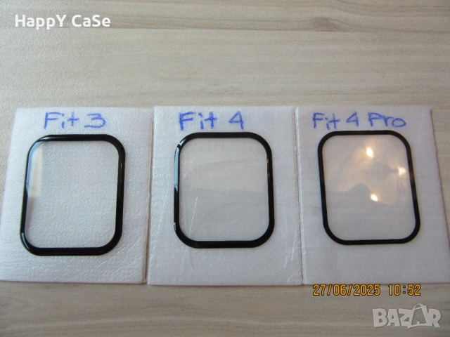 Huawei Watch Fit 4 / 4 Pro / Fit 3 / 5D Извит протектор за цял екран, снимка 13 - Смарт гривни - 45839567