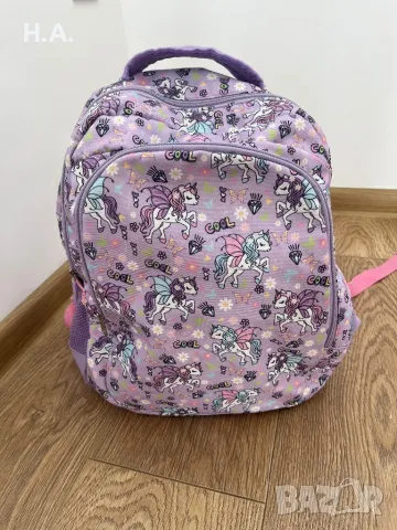 Комплект раница, несесер и чанта за обяд Еднорог, снимка 4 - Раници - 50005006