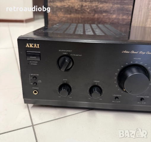 🔊Стерео транзисторен усилвател Akai AM-39 - 2x60w - Made in Japan + дистанционно управление🔊, снимка 5 - Ресийвъри, усилватели, смесителни пултове - 52027085