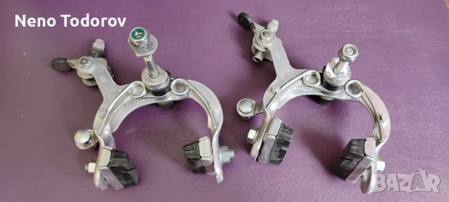 Ретро спирачки CAMPAGNOLO и WEINMANN, снимка 3 - Части за велосипеди - 53392141