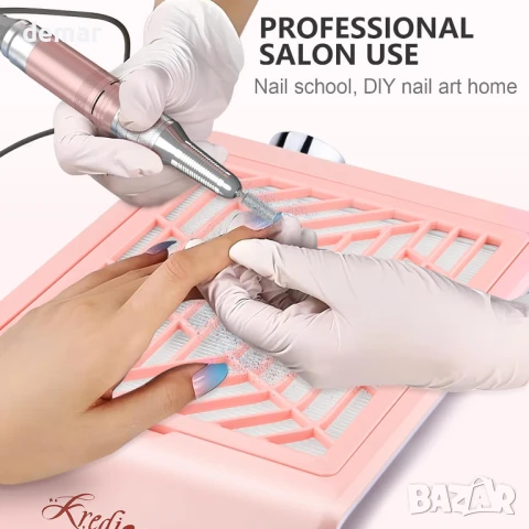 Акумулаторен колектор за прах от нокти Kredioo, 10 степени,5000 об/мин, снимка 7 - Други - 50910629