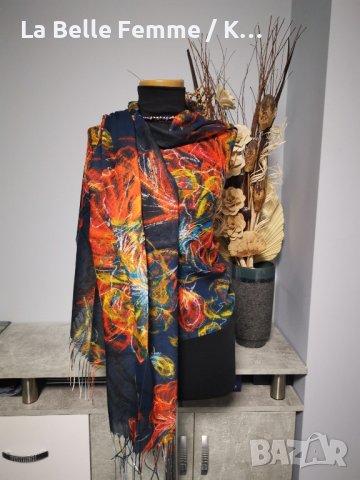 Дамски шалове от памук. , снимка 2 - Шалове - 42963539