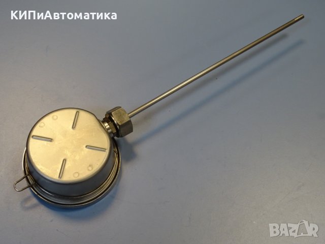 термометър биметален RUEGER T044/034/C2 ф110 0/+60°C G 1/2, снимка 8 - Резервни части за машини - 43046425