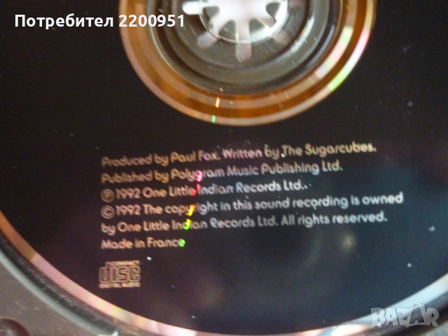 SUGARCUBES, снимка 6 - CD дискове - 36563321