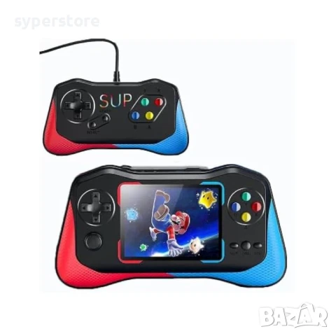 🎮 Конзола за игри, Джойтик, геймпад с дисплей и игри Digital One SP0119 , Q12, с 500 ретро игри, снимка 2 - Други игри и конзоли - 51050192