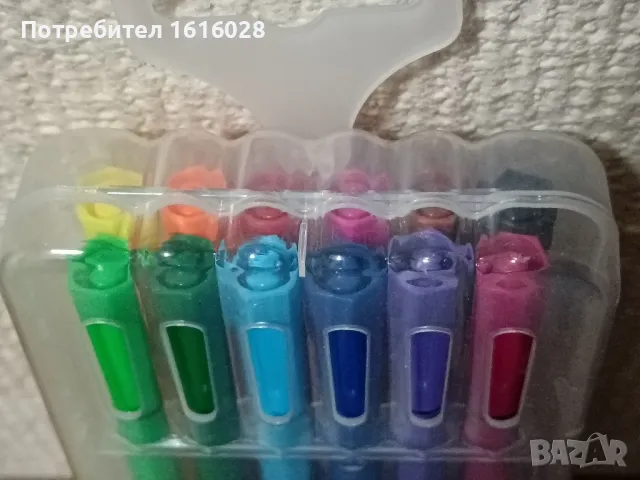 Комплект от 12 броя фулмастери. , снимка 5 - Ученически пособия, канцеларски материали - 49734135