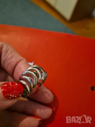 красив пръстен стомана, снимка 3 - Пръстени - 53060624