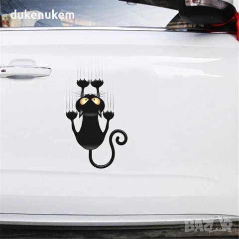 3D стикер за автомобил - коте, снимка 6 - Аксесоари и консумативи - 51819122