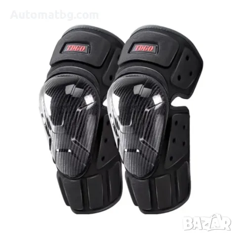Комплект наколенки Automat, Карбон, 2бр, снимка 1