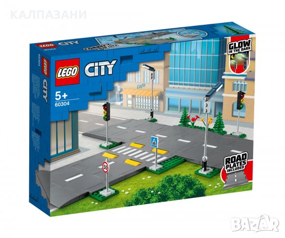 LEGO® City Town 60304 - Пътни табели, снимка 1 - Конструктори - 33606222