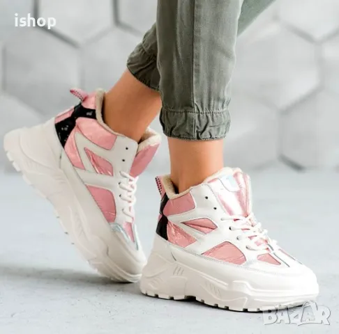 Дамски Зимни Маратонки, снимка 2 - Маратонки - 47317167