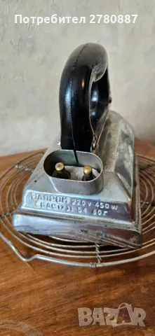 ретро 1950г тежка ютия елпром бдс , снимка 3 - Други ценни предмети - 50107364