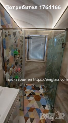 Стъклени душ прегради с панти, снимка 14 - Душ кабини и вани - 43311490