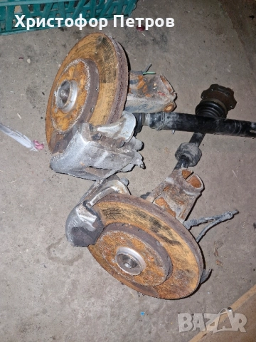 полуоски+шенкели+апарати за vw golf 4 1.6 бензин 