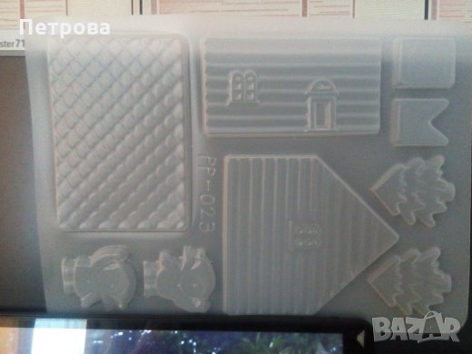 3D форма за коледна къщичка , снимка 7 - Форми - 27174070