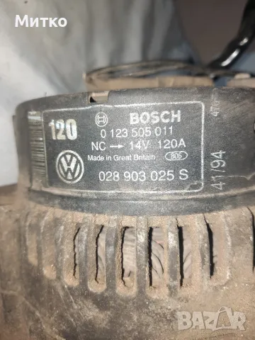Алтернатор за Фолксвген Пасат Б5 1.9TD Volkswagen Pasat B5 1.9TD или Ауди AUDI, снимка 7 - Части - 48267185