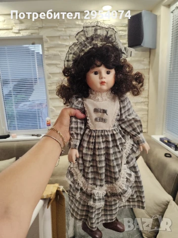 колекционерска порцеланова кукла 39лв, снимка 1