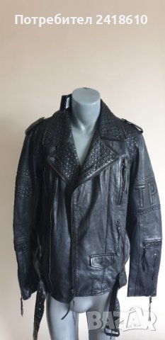 True Prodigy Leather Jacket Slim Fit Mens Size 2XL ОРИГИНАЛ! НОВО! Ест. кожа!