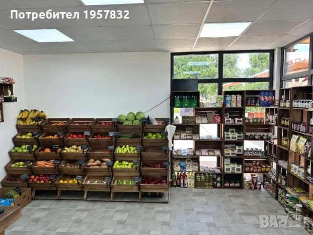 Дървени стелажи за плод и зеленчук, снимка 11 - Стелажи и щандове - 48841107