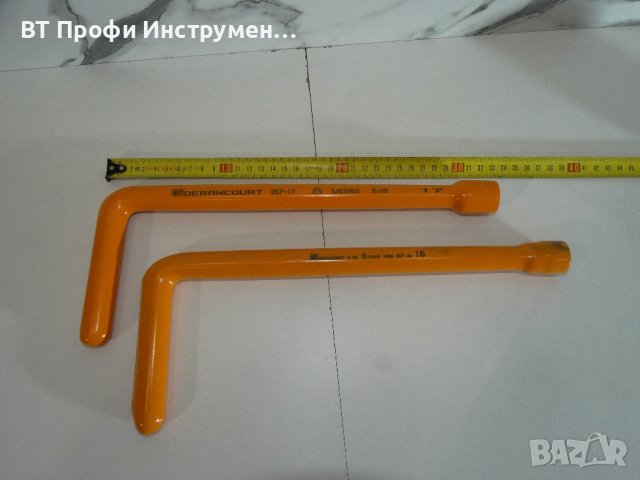 Разпродажба - Изолиран Г - образен ключ Derancourt 16 / 17, снимка 2 - Други инструменти - 43845356