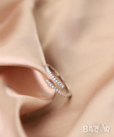 Тотална  разпродажба - 50% Сребърен пръстен регулируем /2319/, снимка 3 - Пръстени - 33156430