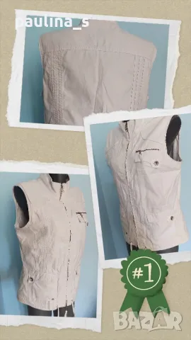 Три различни броя / Елегантен елек "miss Etam" / голям размер , снимка 13 - Елеци - 36362106