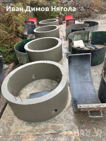 Производство на бетонни пръстени за ями,кладенци и шахти