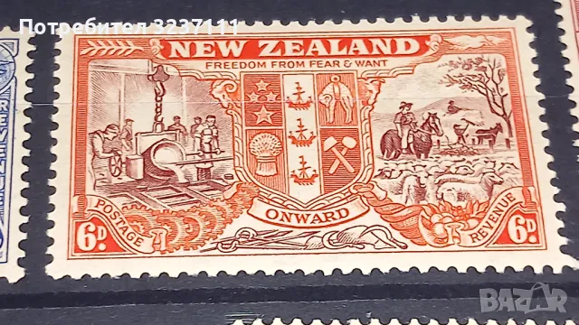  New Zealand 🇳🇿 серия марки, снимка 5 - Филателия - 48391045