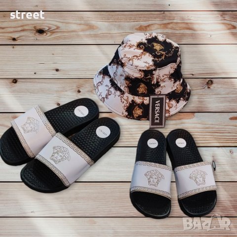 Versace slipers дамски и мъжки чехли 
