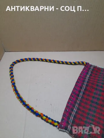 Стара Ръчно Тъкана Торбичка Торба., снимка 3 - Антикварни и старинни предмети - 48359389