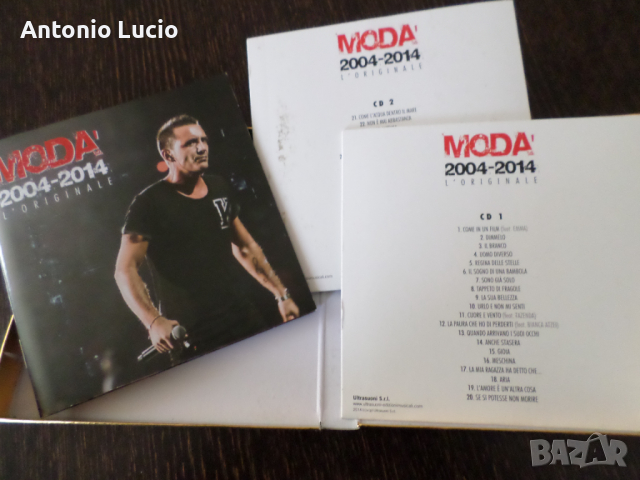 MODA' 2004 - 2014 L'Originale , снимка 2 - CD дискове - 36469682