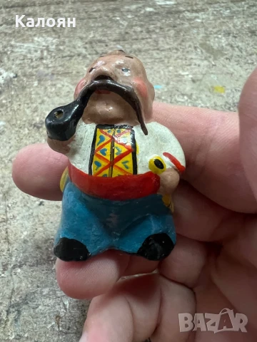 Украински казак малка керамична фигурка 