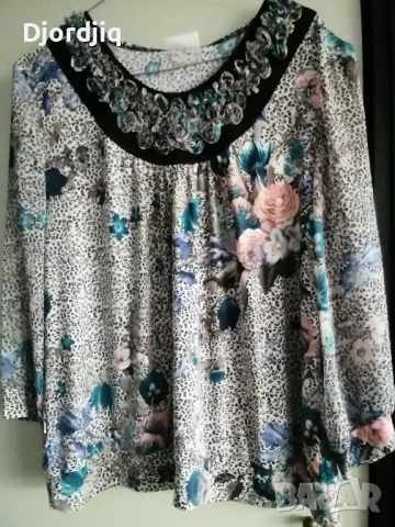 Дамски блузи ХЛ нови!! , снимка 9 - Блузи с дълъг ръкав и пуловери - 52419077