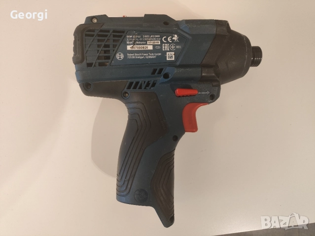 Винтоверт или импакт драйвър син Bosch 12 v, снимка 4 - Винтоверти - 52184112