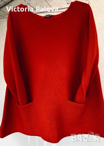 COS камбанка блуза 100% меринос, снимка 11 - Блузи с дълъг ръкав и пуловери - 43831271