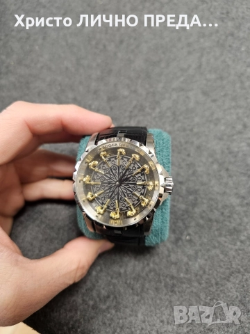 Луксозен механичен ръчен часовник Roger Dubuis Excalibur Knights of the Round Table, снимка 2 - Мъжки - 30617604