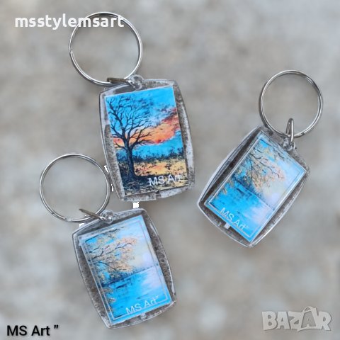 Ключодържатели с авторски картини , снимка 4 - Други - 43092425