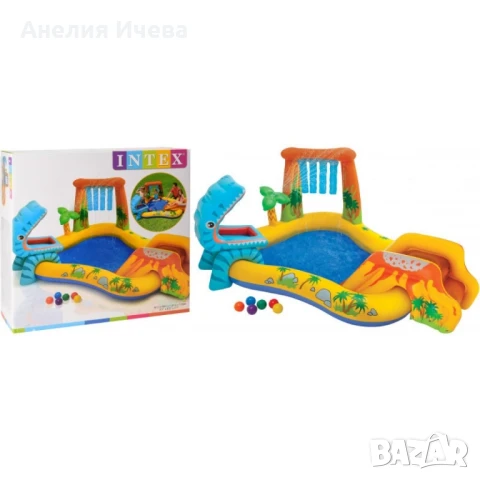 Пръскащ надуваем басейн , снимка 5 - Басейни и аксесоари - 50841594