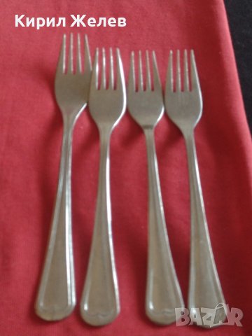 Четири стари вилици от соца с маркировка перфектно състояние за КОЛЕКЦИЯ БИТОВ КЪТ МЕХАНА 42178