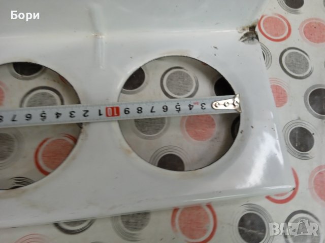 Стара емайлирана поставка за буркани,бутилки, снимка 8 - Други ценни предмети - 38164117