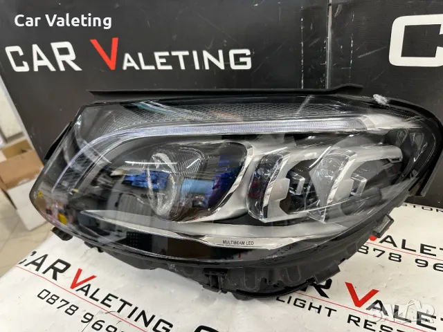 Фарове фар ляв Mercedes C W205 Face farove far Мерцедес Ц 205 фейс far, снимка 2 - Части - 49523113