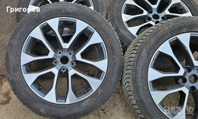 19" комплект оригинални алуминиеви джанти със зимни гуми за RENAULT KOLEOS 2 (2017), снимка 2 - Гуми и джанти - 52833067