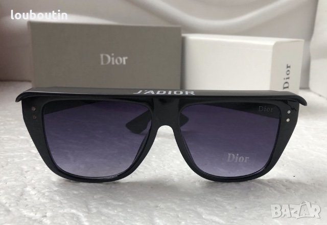 DIOR J’DIOR прозрачни слънчеви с козирка с лого, снимка 2 - Слънчеви и диоптрични очила - 28357758