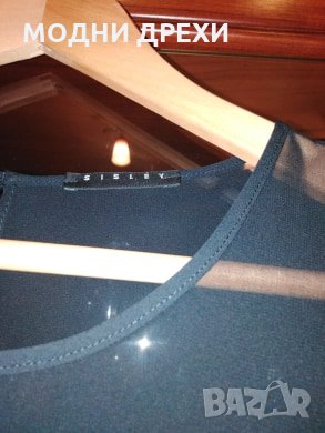 Елегантна дамска блуза SISLEY, снимка 5 - Ризи - 28003918