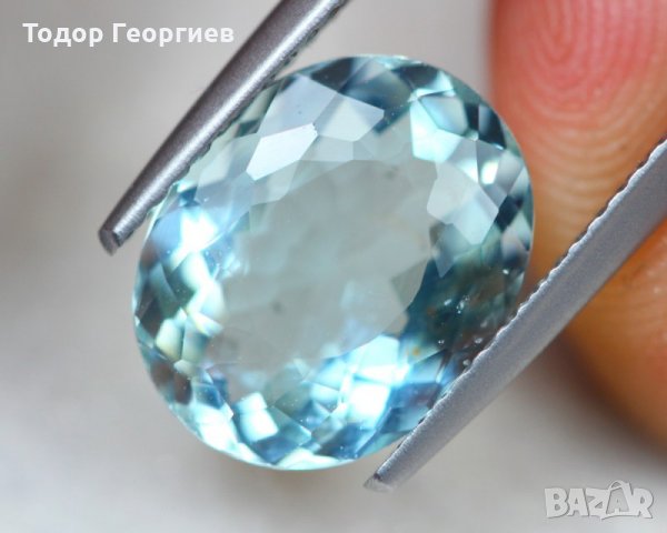 Аквамарин 3.45 карата, снимка 4 - Други - 26583566