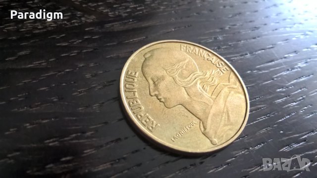 Монета - Франция - 20 сентима | 1981г., снимка 2 - Нумизматика и бонистика - 32670991