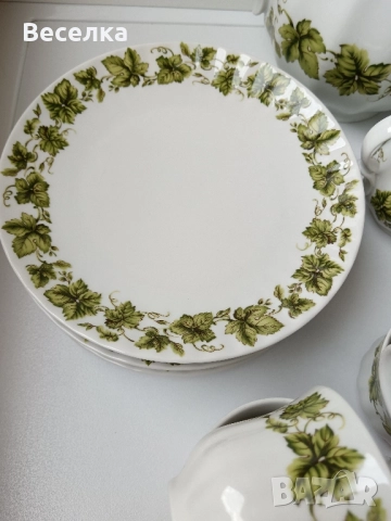 Сервиз за кафе и десерт за 6 човека, Бавария , снимка 10 - Сервизи - 52028864