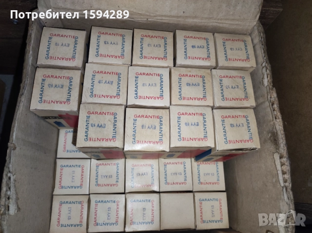 Нови радио лампи RFT EYY13, снимка 2 - Друга електроника - 52585608