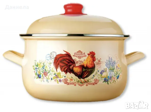 Емайлирана тенджера, Brio Emaliкa, снимка 2 - Съдове за готвене - 49169625